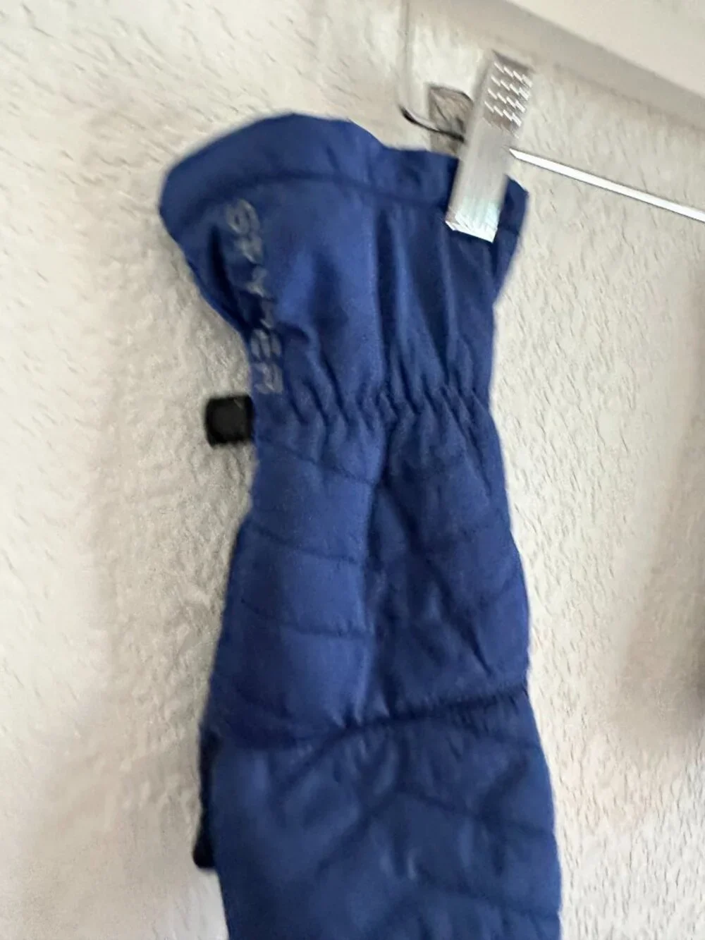 Spyder Solitude Convertible Mitten / Ski Glove, Blue/Black, Medium